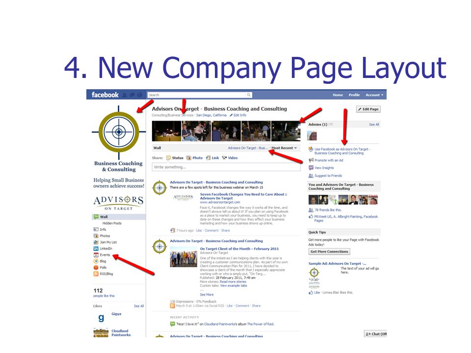 4. New Company Page Layout