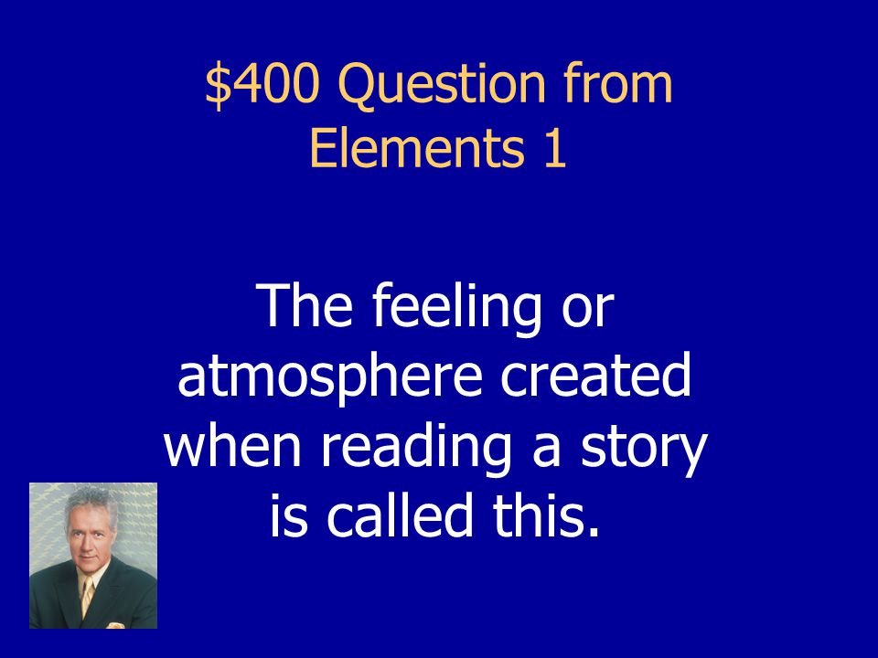 $300 Answer from Elements 1 The Plot
