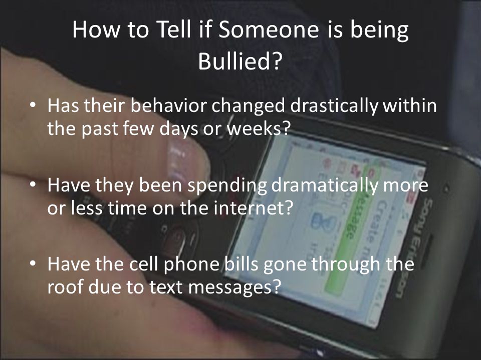 How to Tell if Someone is being Bullied.