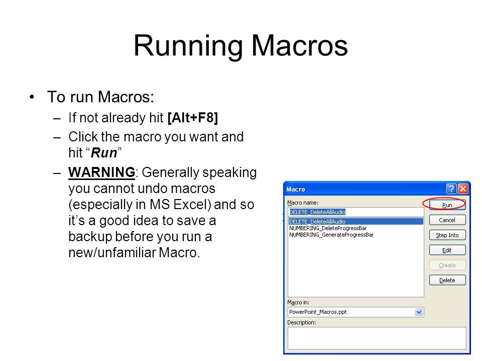 By Andrew Noske My PowerPoint Macros. - ppt download