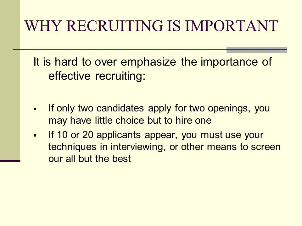 Recruitment Specialist