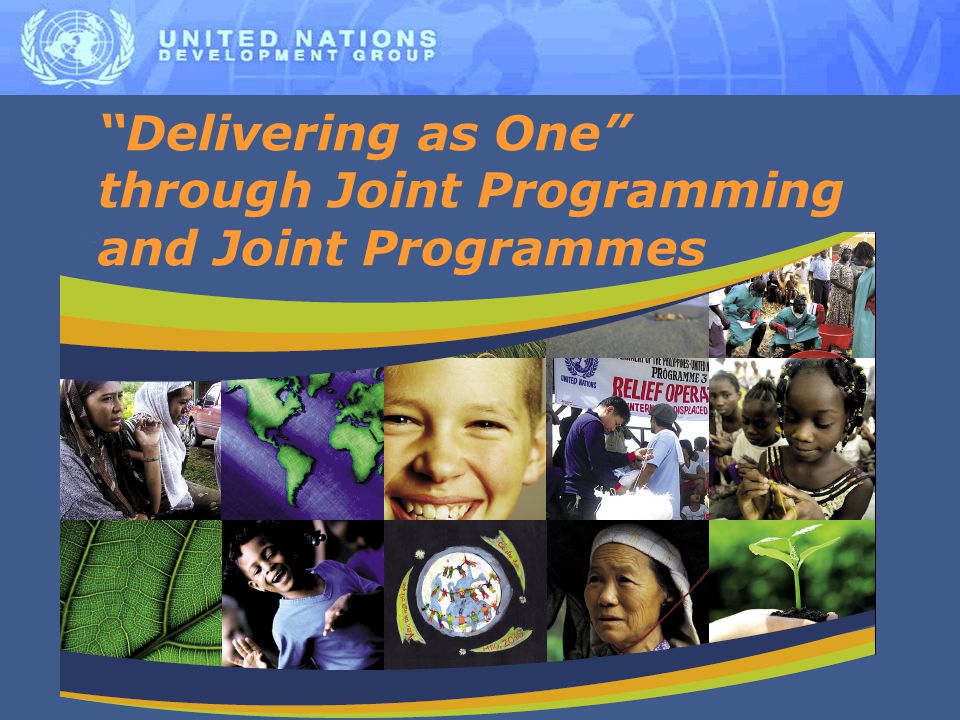 Presentation title goes here this is dummy text Joint Office : -What have we learned - Delivering as One through Joint Programming and Joint Programmes
