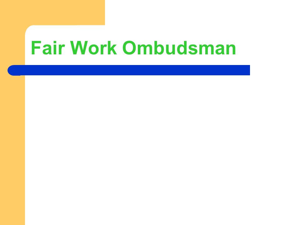 Fair Work Ombudsman