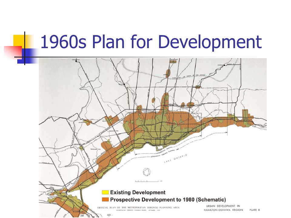 1960s Plan for Development