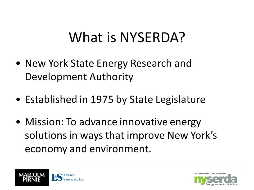 What is NYSERDA.
