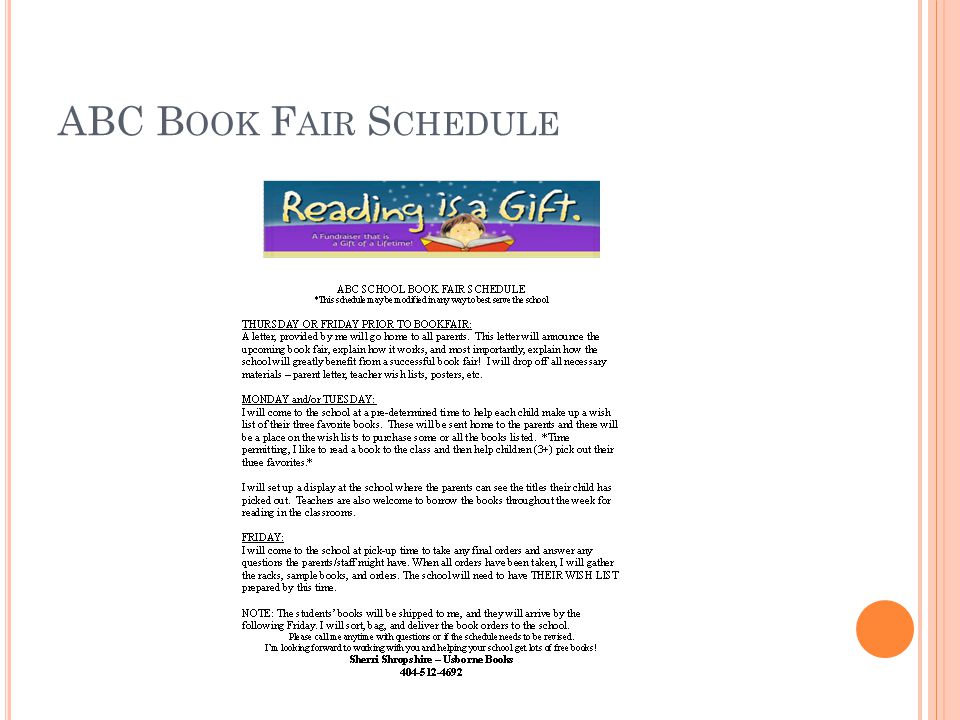 ez p reschool b ookfairs kelly george sherri shropshire ppt download