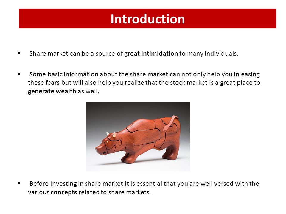 Demystifying Stocks Share Market Basics Shares Price Share Market Can Be A Source Of Great Intimidation To Many Individuals