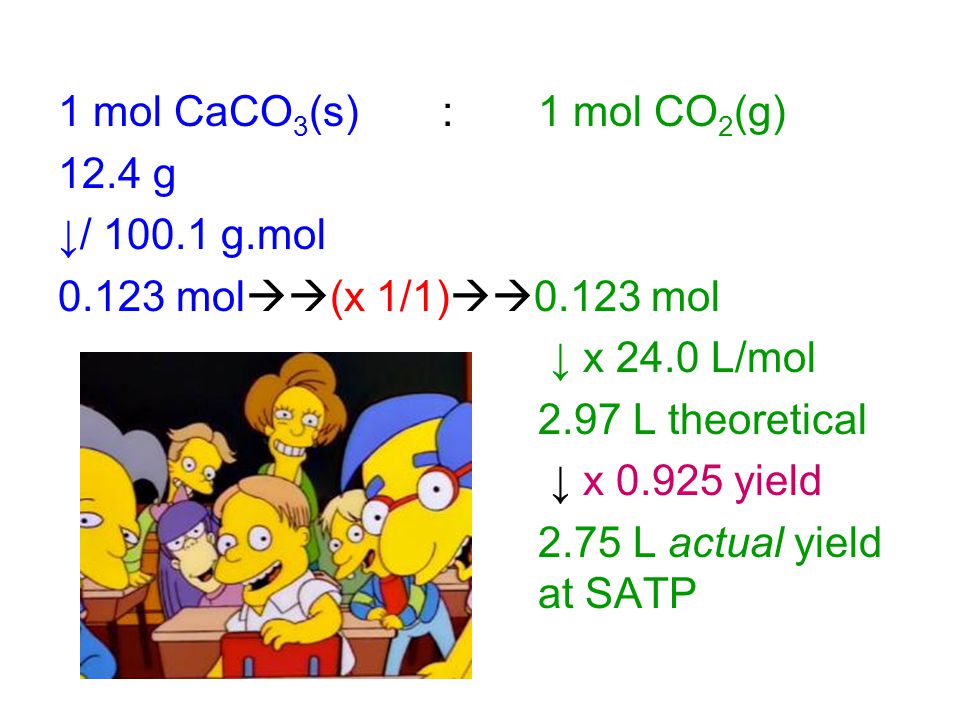 Percentage Yield of a Chemical Reaction. Let's look at your last Chemistry  Test You scored 32/40. What's your % grade? (32/40) * 100% = 80% What is  the. - ppt download