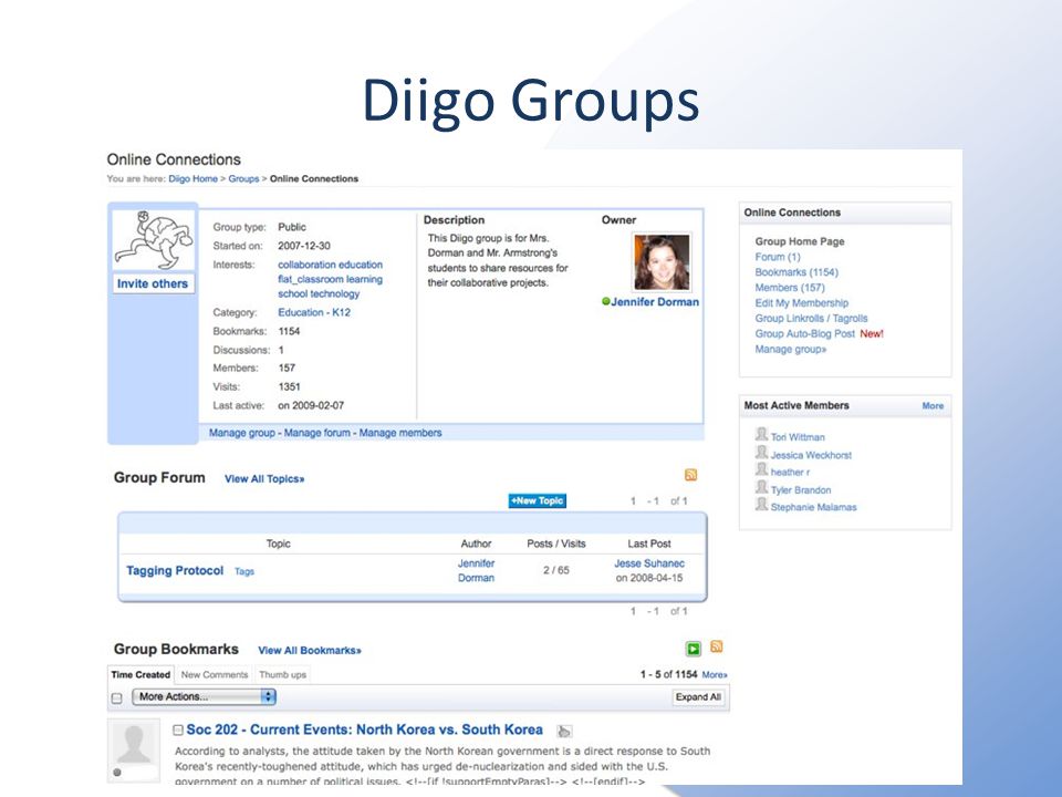 Diigo Groups