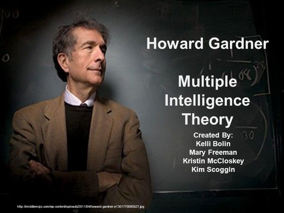 Howard Gardner Multiple Intelligence Theory Created By: Kelli Bolin Mary Fr...