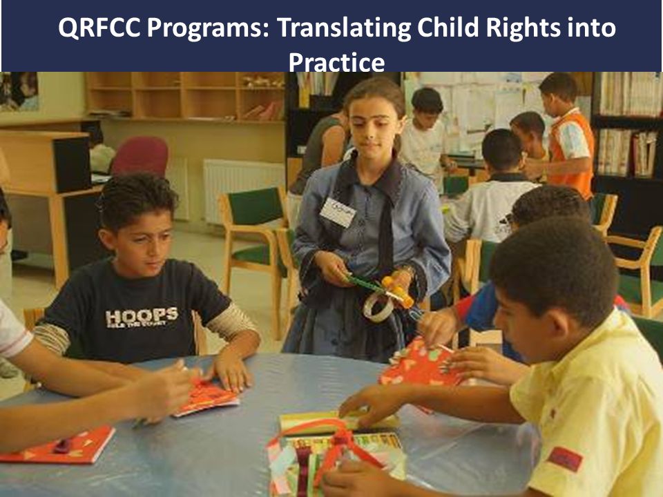 QRFCC Programs: Translating Child Rights into Practice