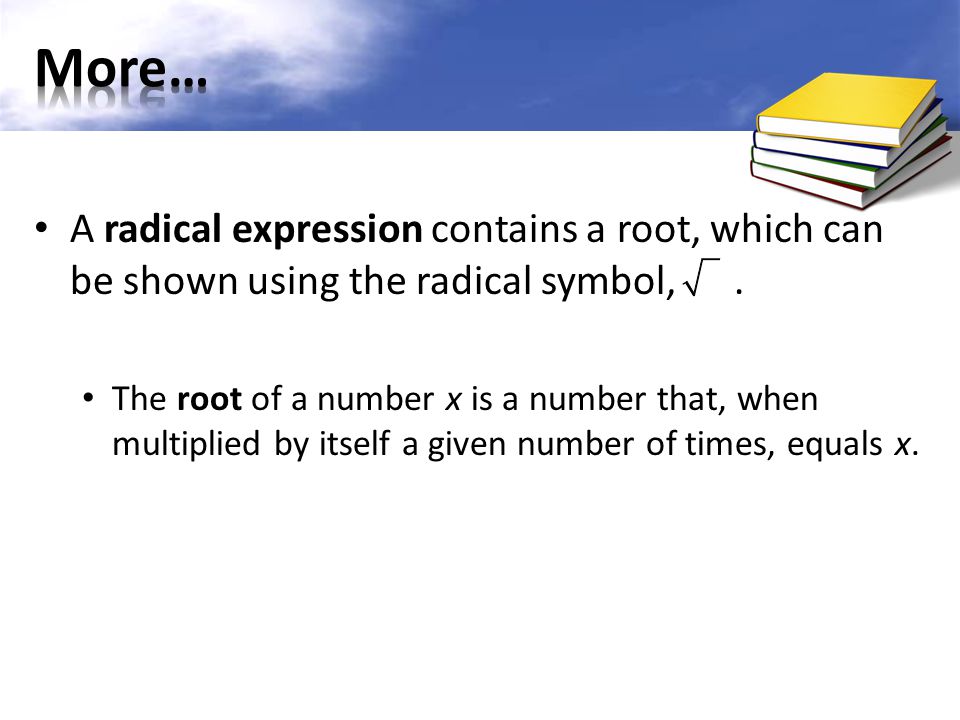 Key Concepts An exponential expression contains a base and a power.