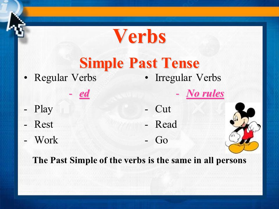 The last example is a BIOGRAPHY Whenever we want to write a biography we must pay attention in some things: –Verbs: –Verbs: was / was born / appeared / made opened.