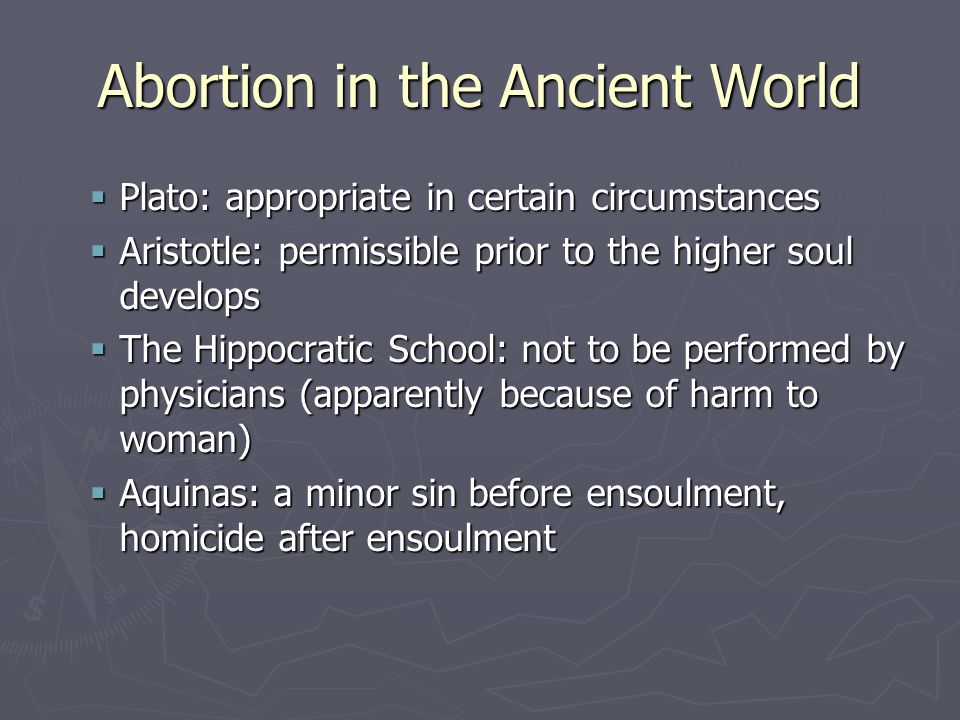 aristotle on abortion