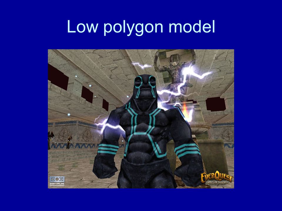 Low polygon model