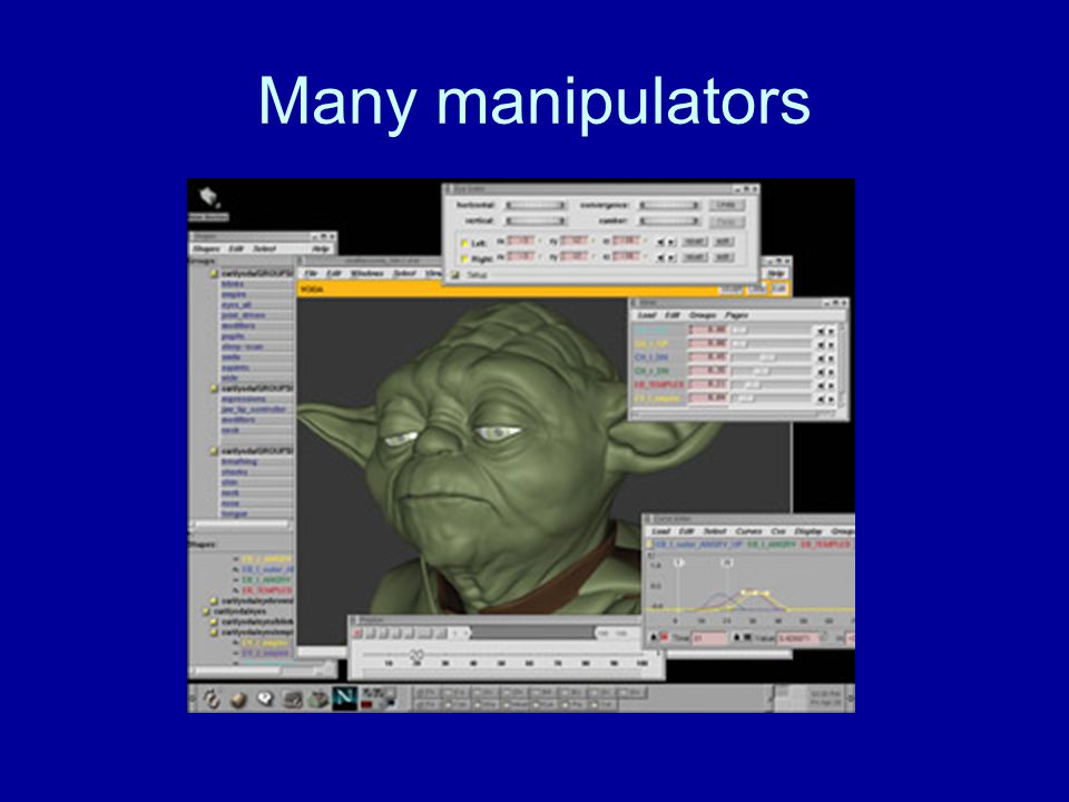 Many manipulators