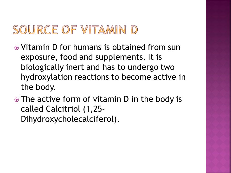 Vitamin D Is A Steroid Vitamin A Group Of Fat Soluble Pro