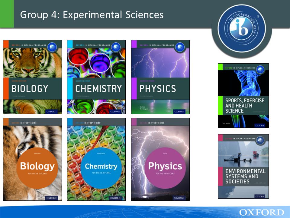 Group 4: Experimental Sciences