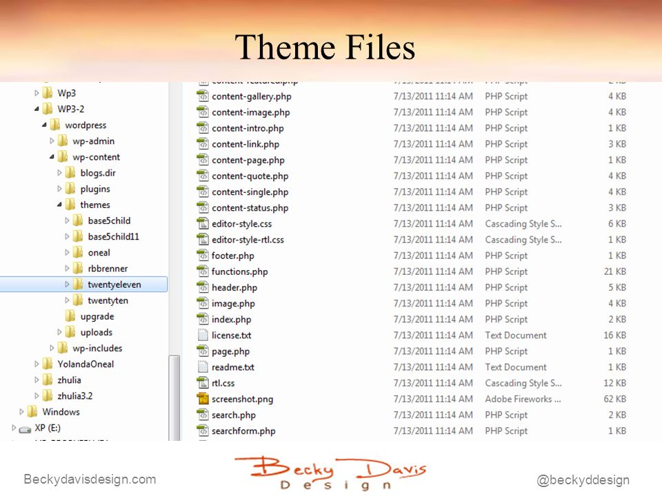 Theme Files
