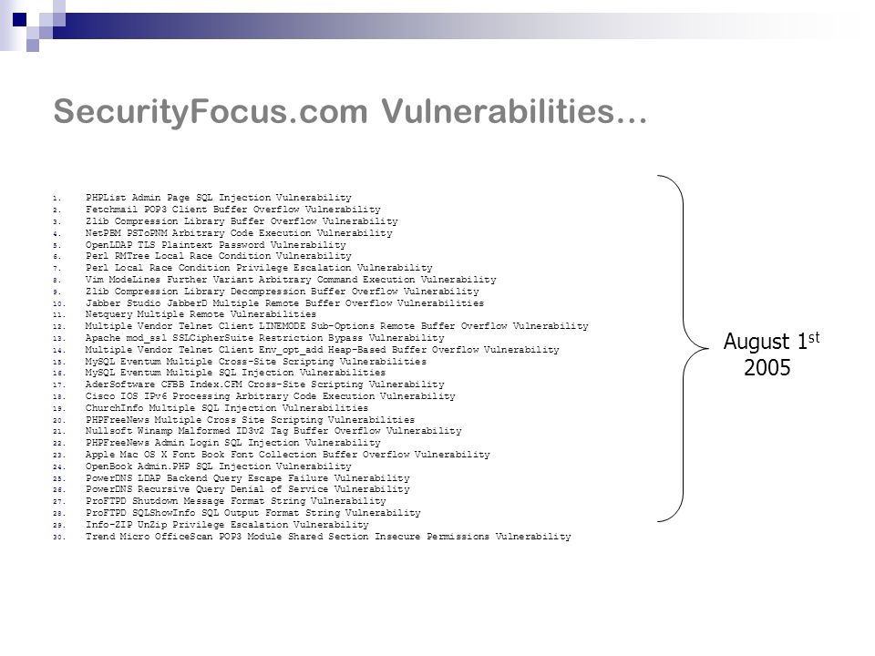 Finding Security Vulnerabilities in Java Applications with Static Analysis  Benjamin Livshits and Monica S. Lam Stanford University. - ppt download