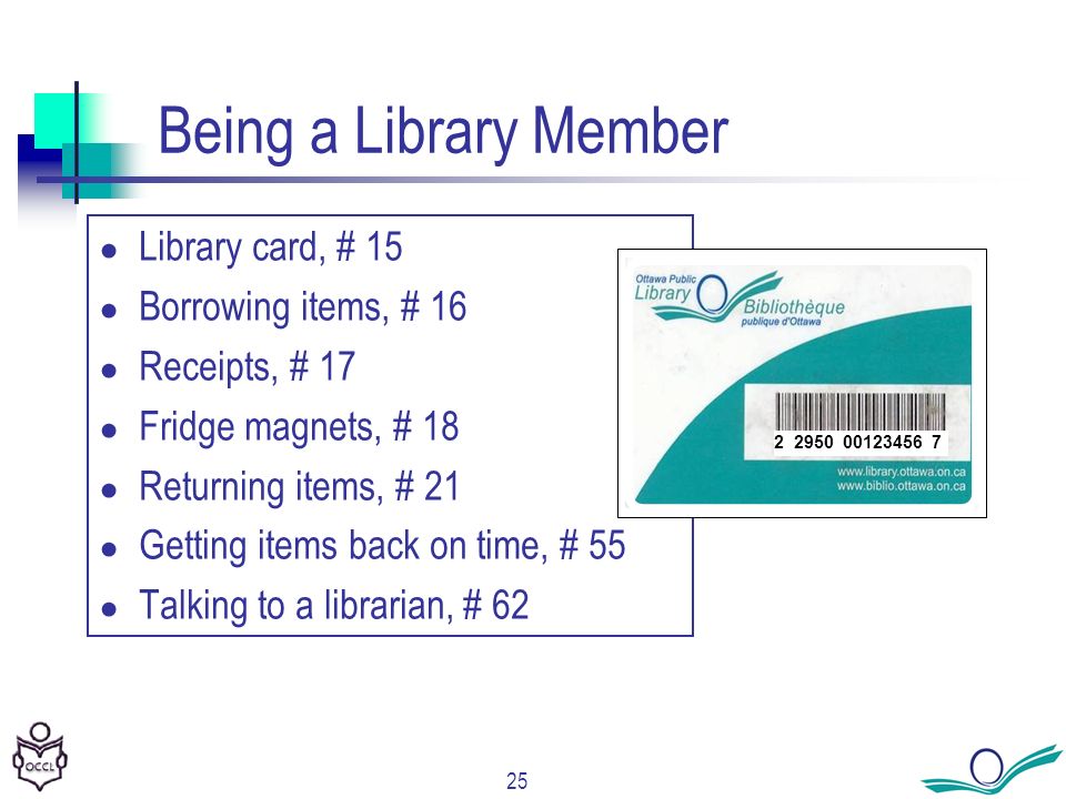 Libraries and Literacy – Working Together Marcia Aronson Ottawa Public  Library. - ppt download