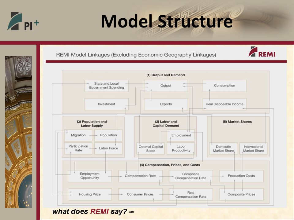 what does REMI say sm Model Structure