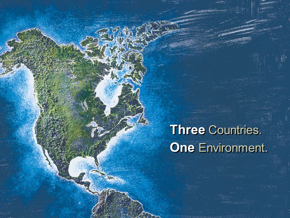 Three Countries. One Environment.