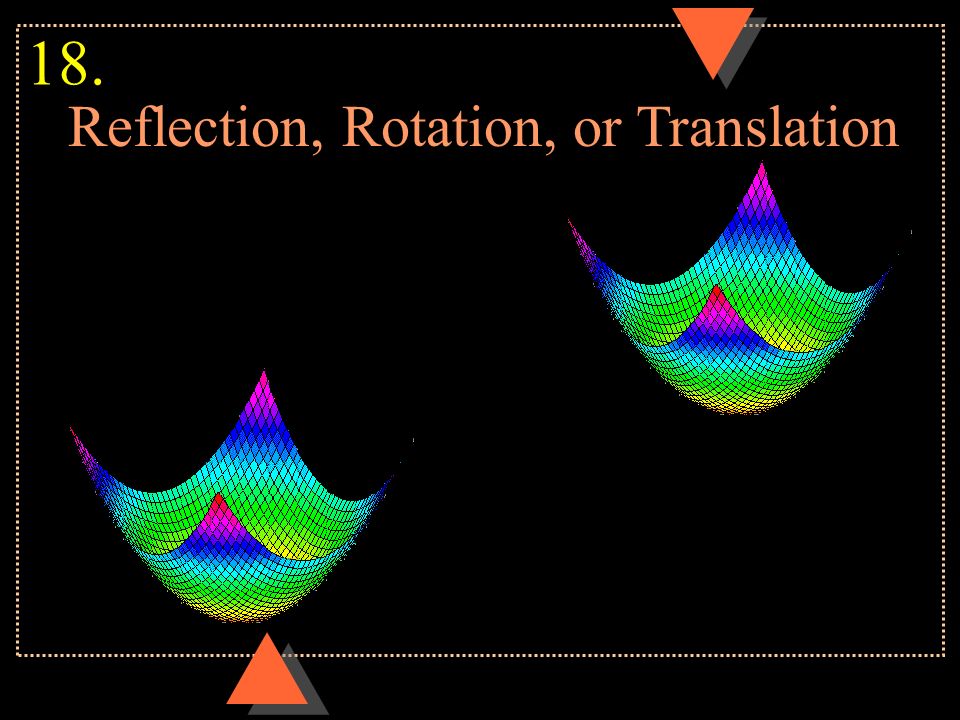 Reflection, Rotation, or Translation 18.