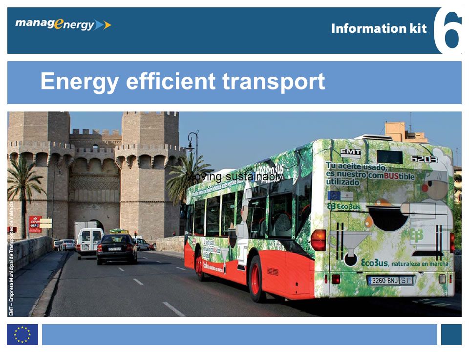 1 6 Energy efficient transport 6 Moving sustainably