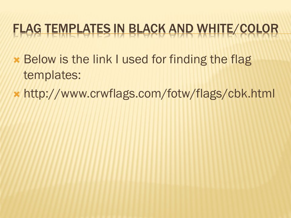 Below is the link I used for finding the flag templates: