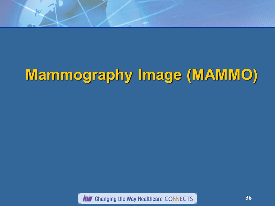 36 Mammography Image (MAMMO)