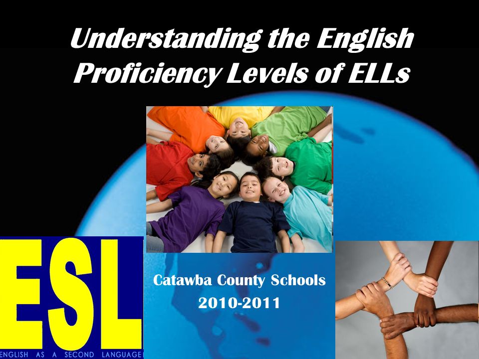 Understanding the English Proficiency Levels of ELLs Catawba County Schools