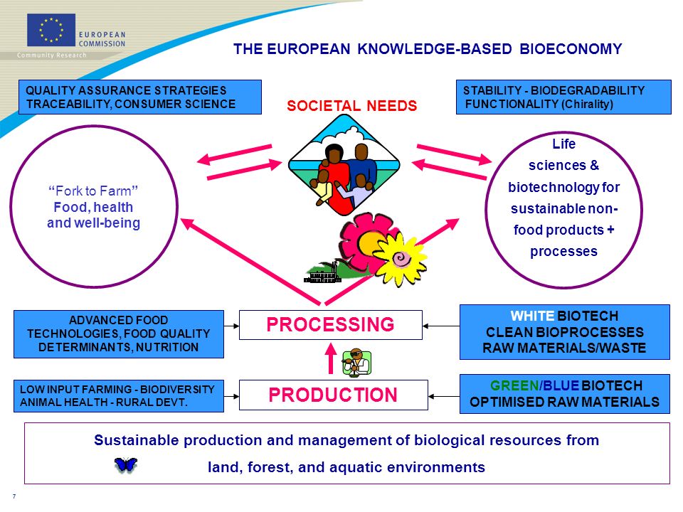6 RationaleRationale 2. Food, Agriculture and Biotechnology 2.