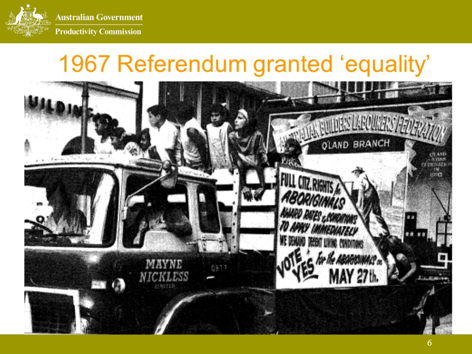 Referendum granted equality