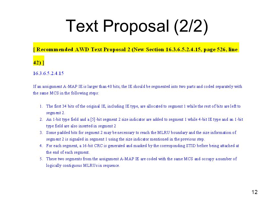 12 Text Proposal (2/2)
