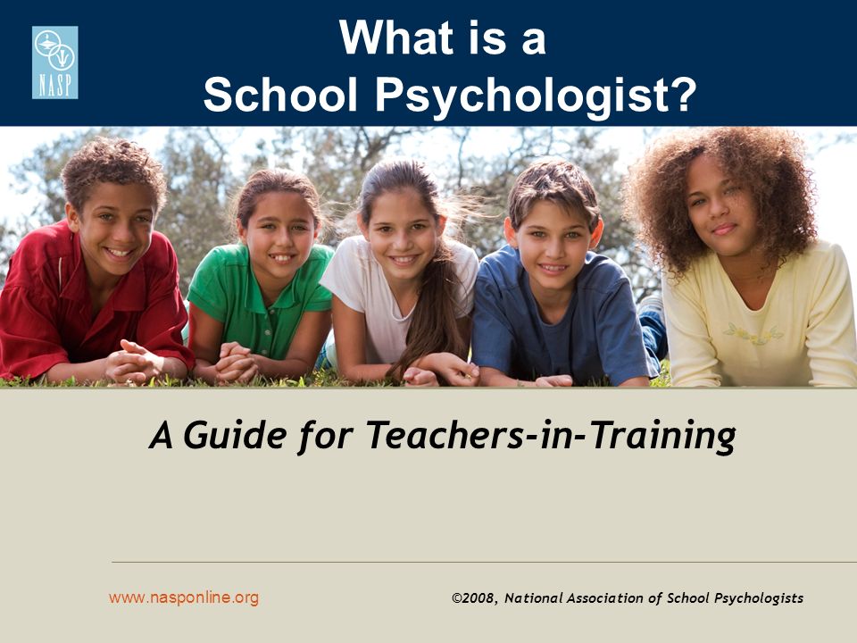 What is a School Psychologist.