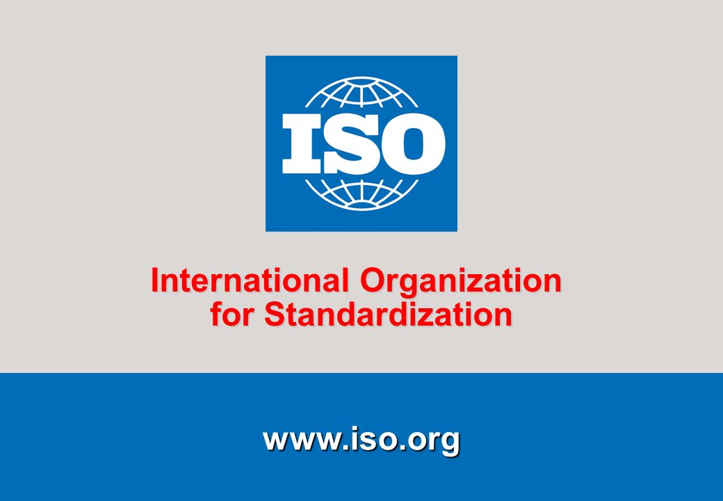 1Bringing solutions home: Defining the scope for an action plan February International Organization for Standardization