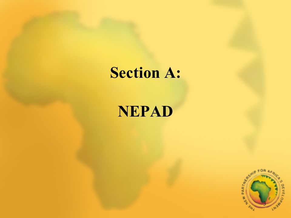3 Section A: NEPAD