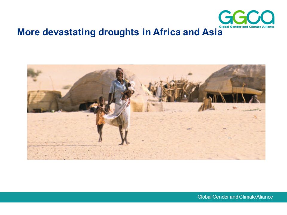 Global Gender and Climate Aliance More devastating droughts in Africa and Asia