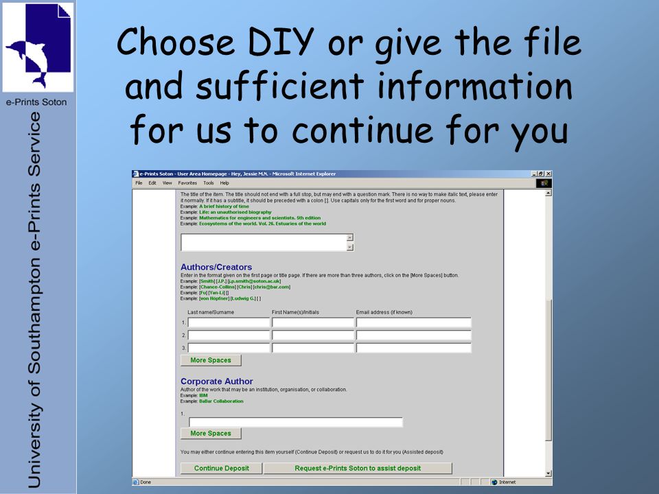 Choose DIY or give the file and sufficient information for us to continue for you