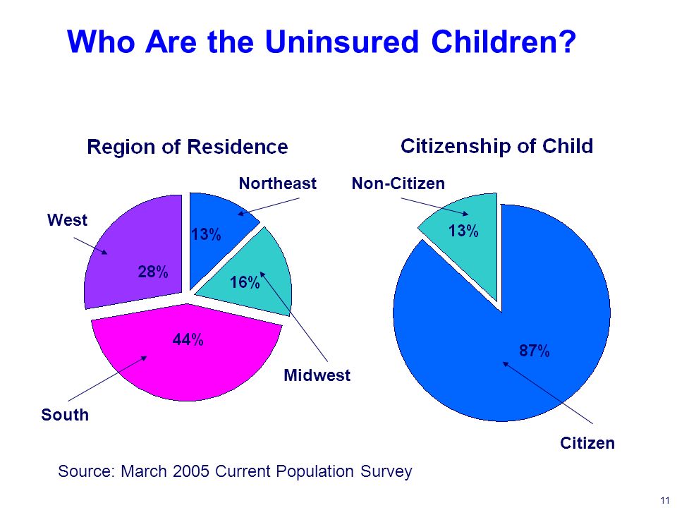11 Who Are the Uninsured Children.