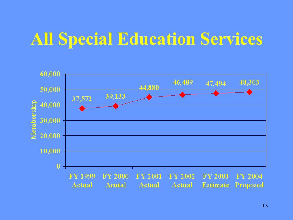 13 All Special Education Services