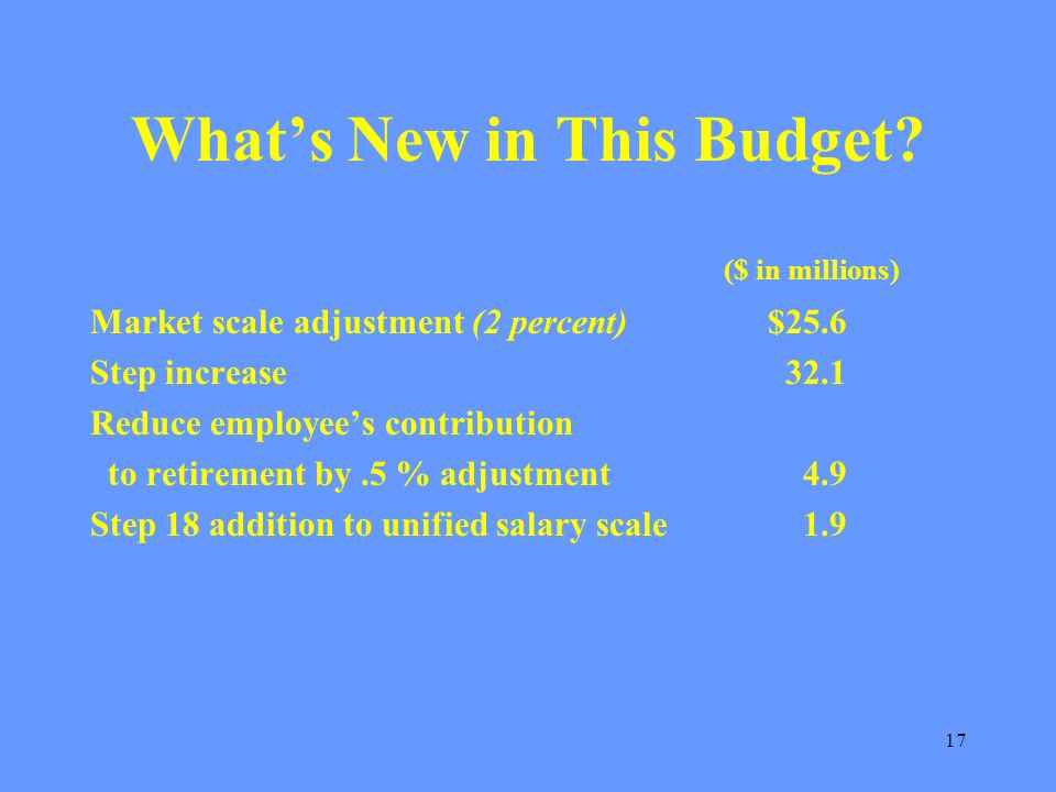 17 Whats New in This Budget.