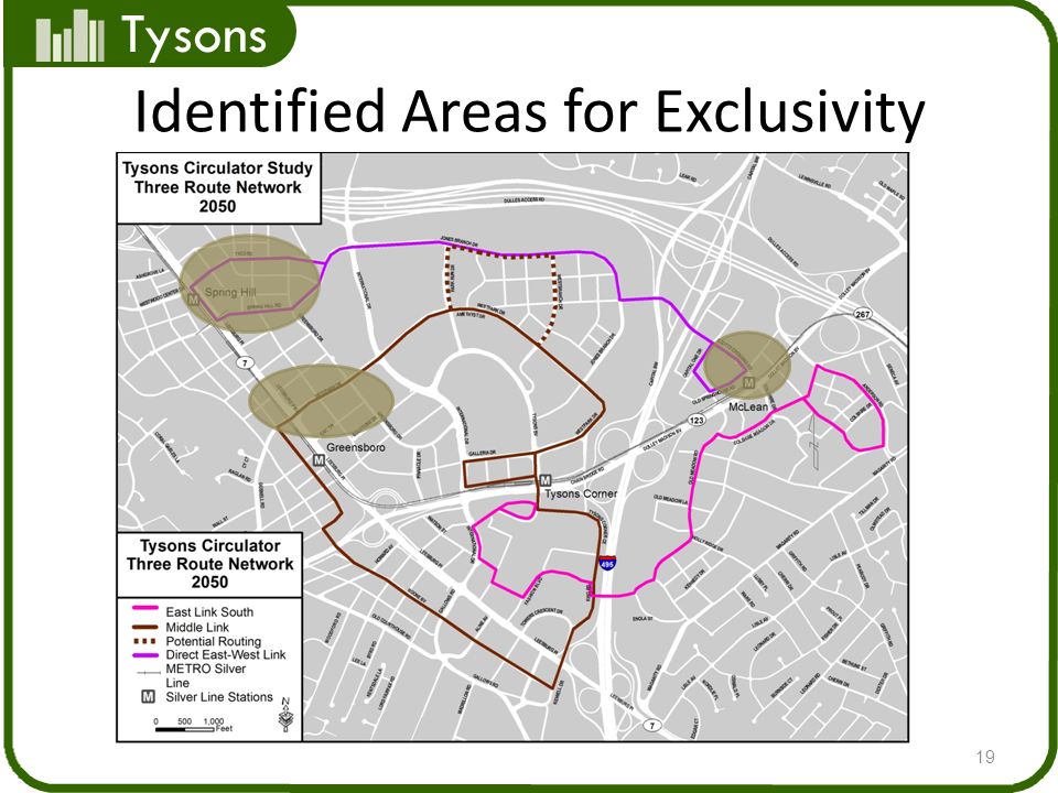 Tysons Identified Areas for Exclusivity 19