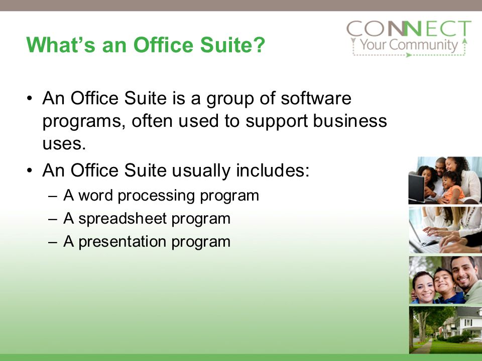 Whats an Office Suite.