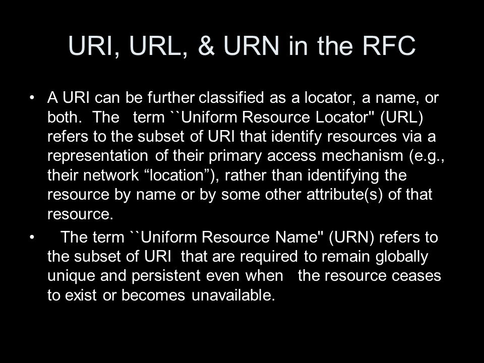 How the Domain Name System Works - URI- URN - URL - URC