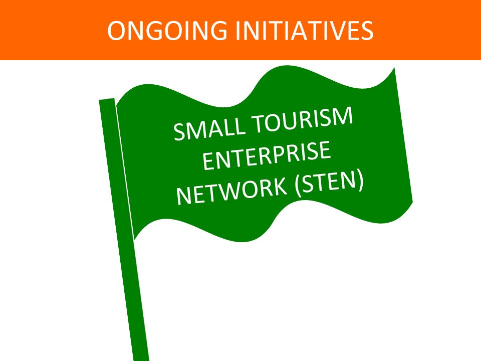 Small Tourism Enterprise Network (STEN) ONGOING INITIATIVES SMALL TOURISM ENTERPRISE NETWORK (STEN)