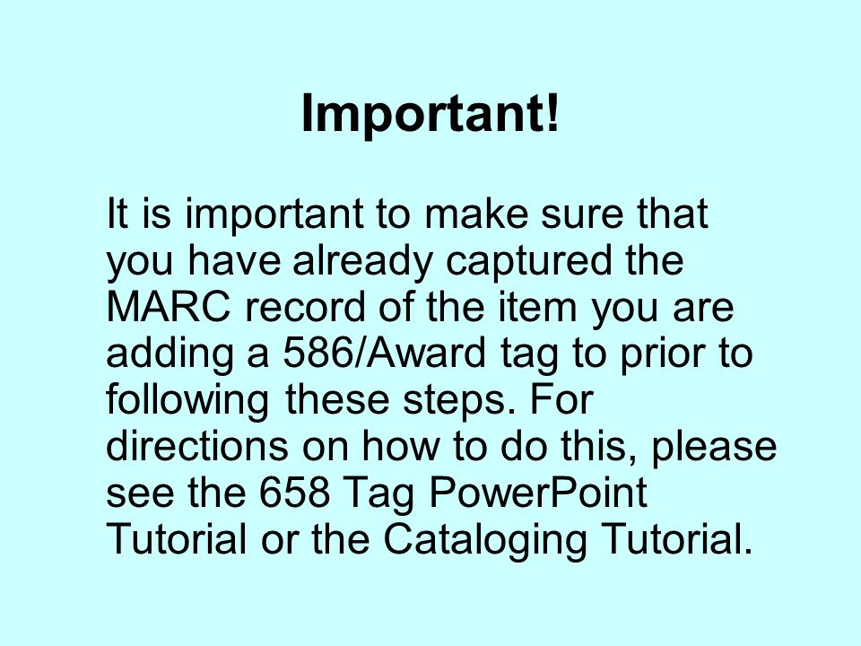 step by step instructions
