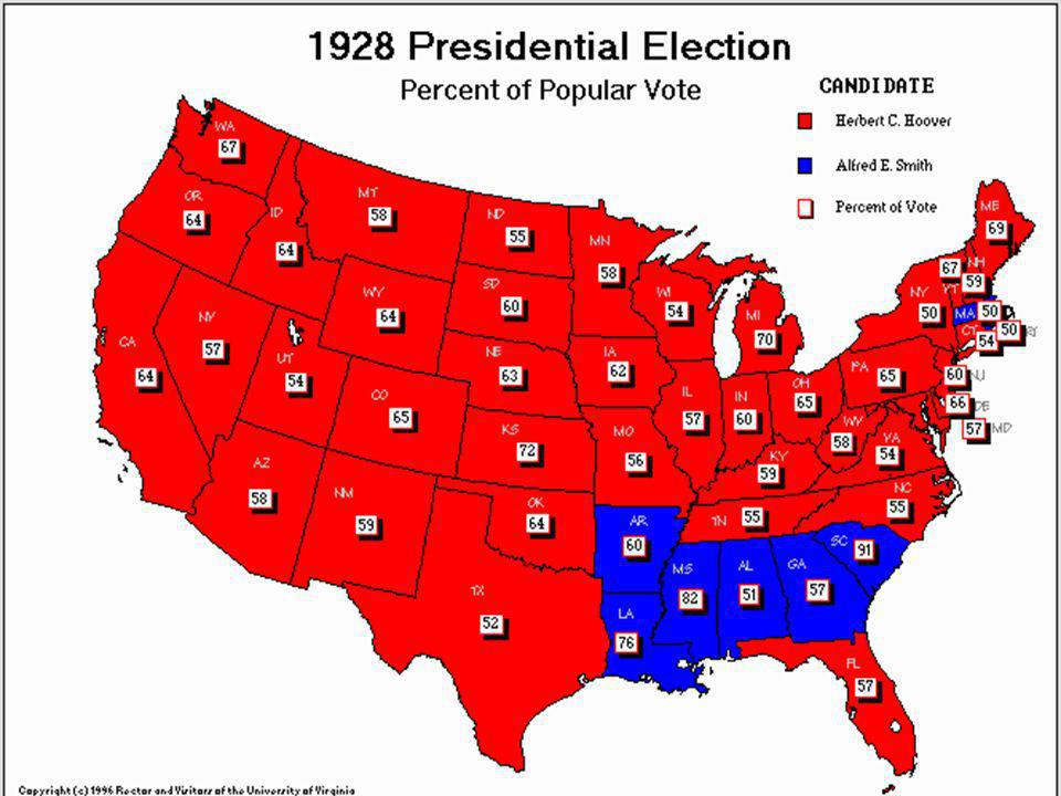 Election of 1828: Herbert Hoover Wins!.