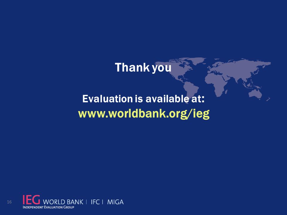 Thank you Evaluation is available at :   16